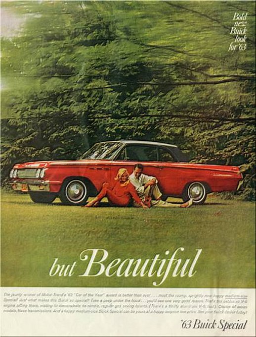 1963 Buick Auto Advertising